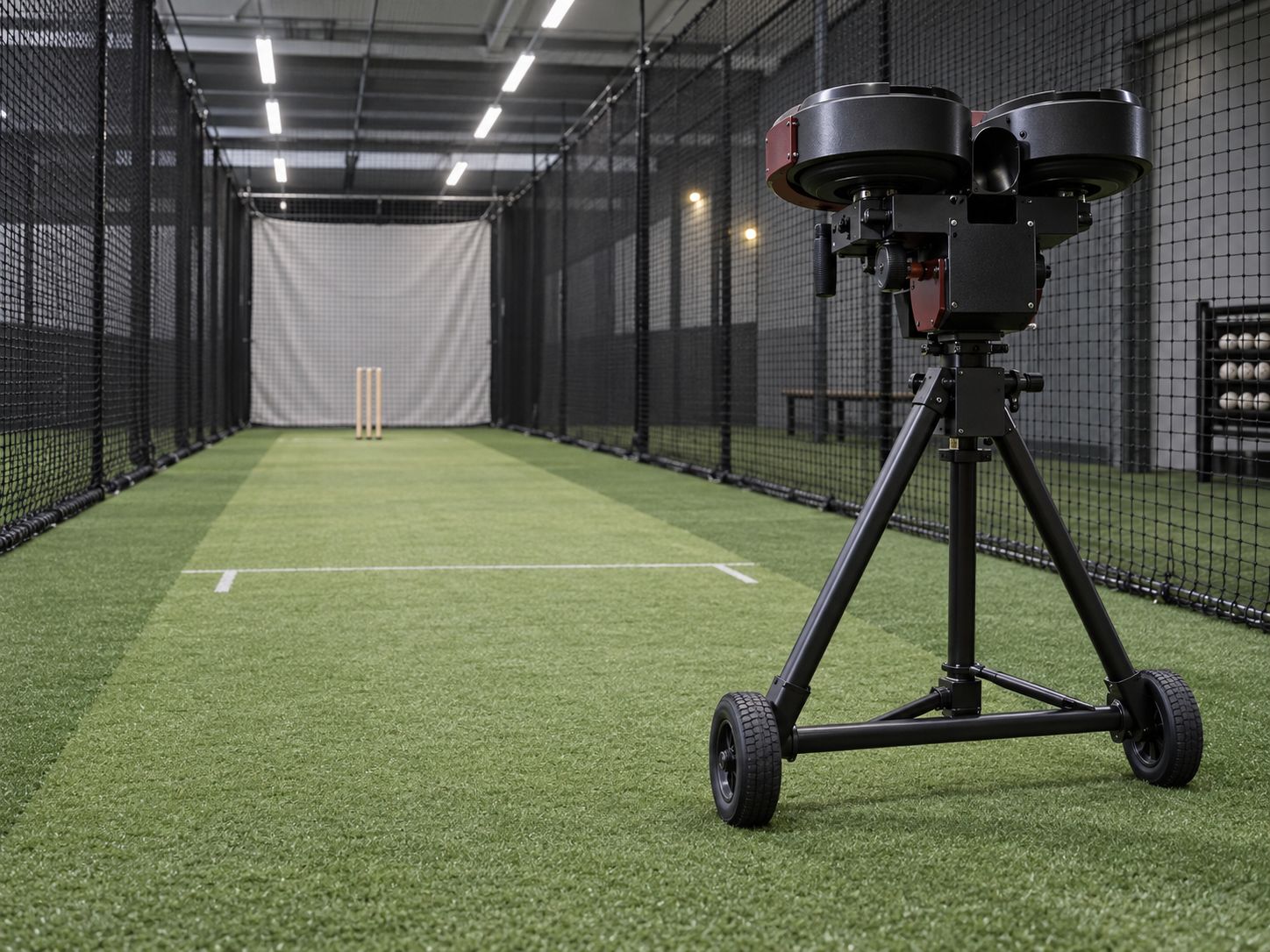 Indoor bowling machine